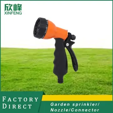 Garden Tool 8 Pattern Portable Agricultural Water Spray Gun Garden Watering Gun