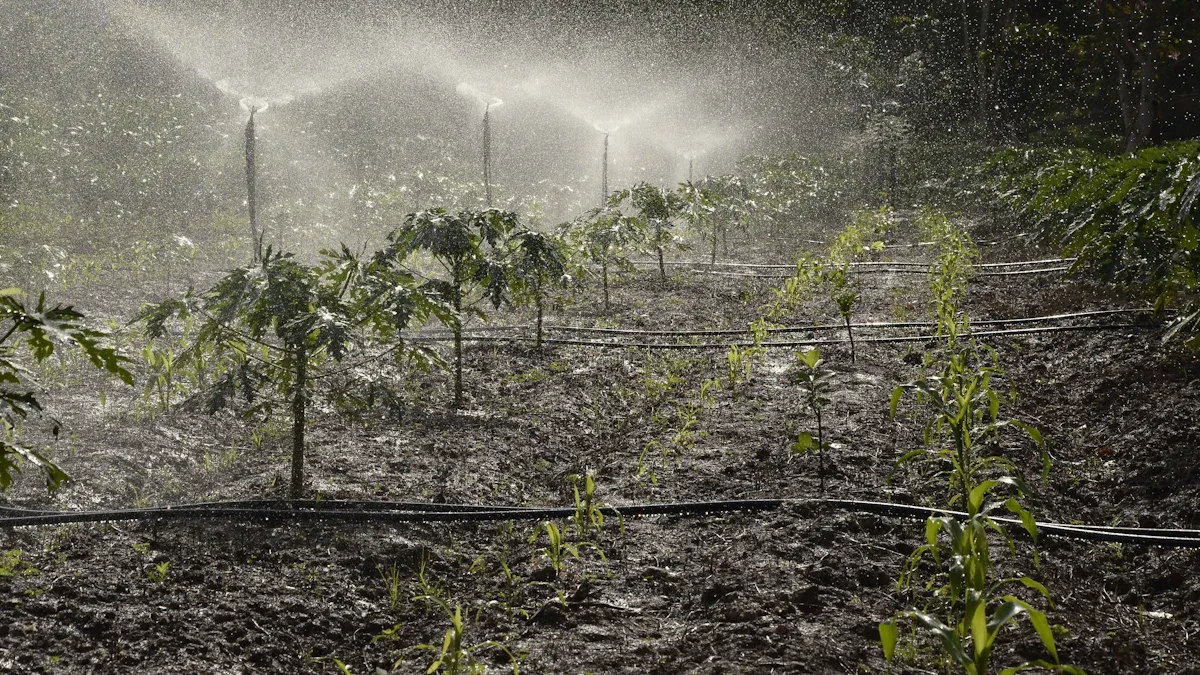 Garden Sprinkler Impact on Plant Health
