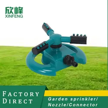 Plastic Agricultural Plants Watering Irrigation Equipment Big Garden 360 Degree Rotary Sprinklers