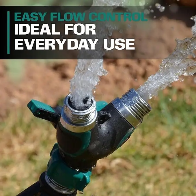 Unlock Garden Efficiency: The Rise of the Premium 1-to-2 Zinc Alloy Water Splitter