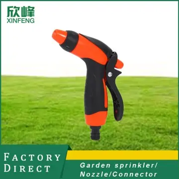 Garden Water plastic rear water hose nozzles adjustable hose spray nozzles