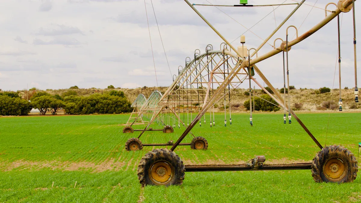 What makes commercial-grade irrigation sprinklers different from standard systems?